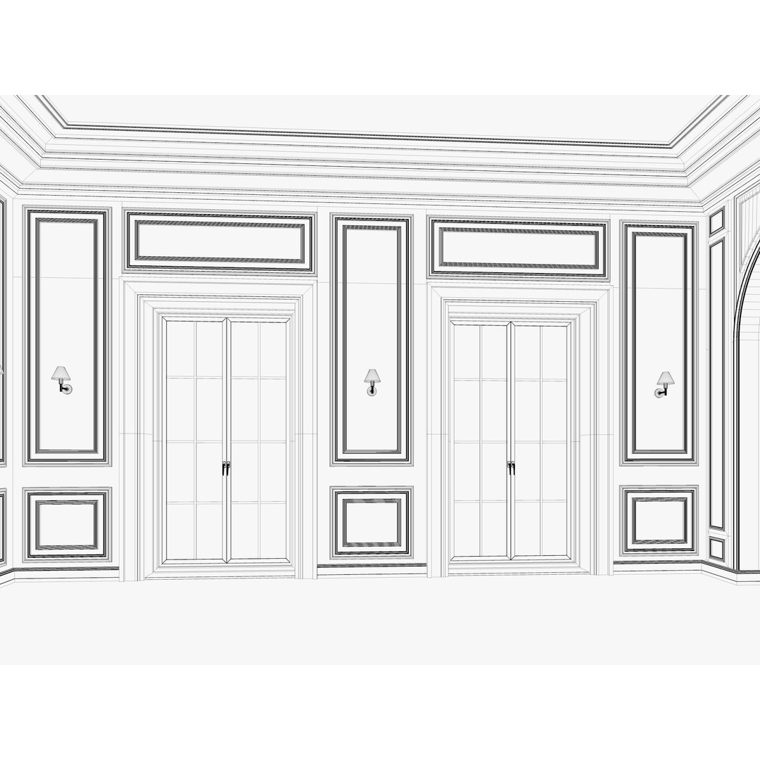 Loft Room 3D Model – Contemporary Interior Design, FBX, Blender - View 18