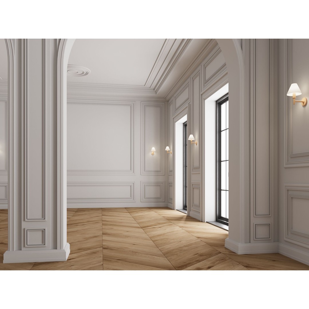 Loft Room 3D Model – Contemporary Interior Design, FBX, Blender - View 7