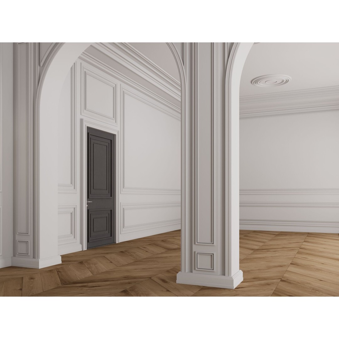 Loft Room 3D Model – Contemporary Interior Design, FBX, Blender - View 8