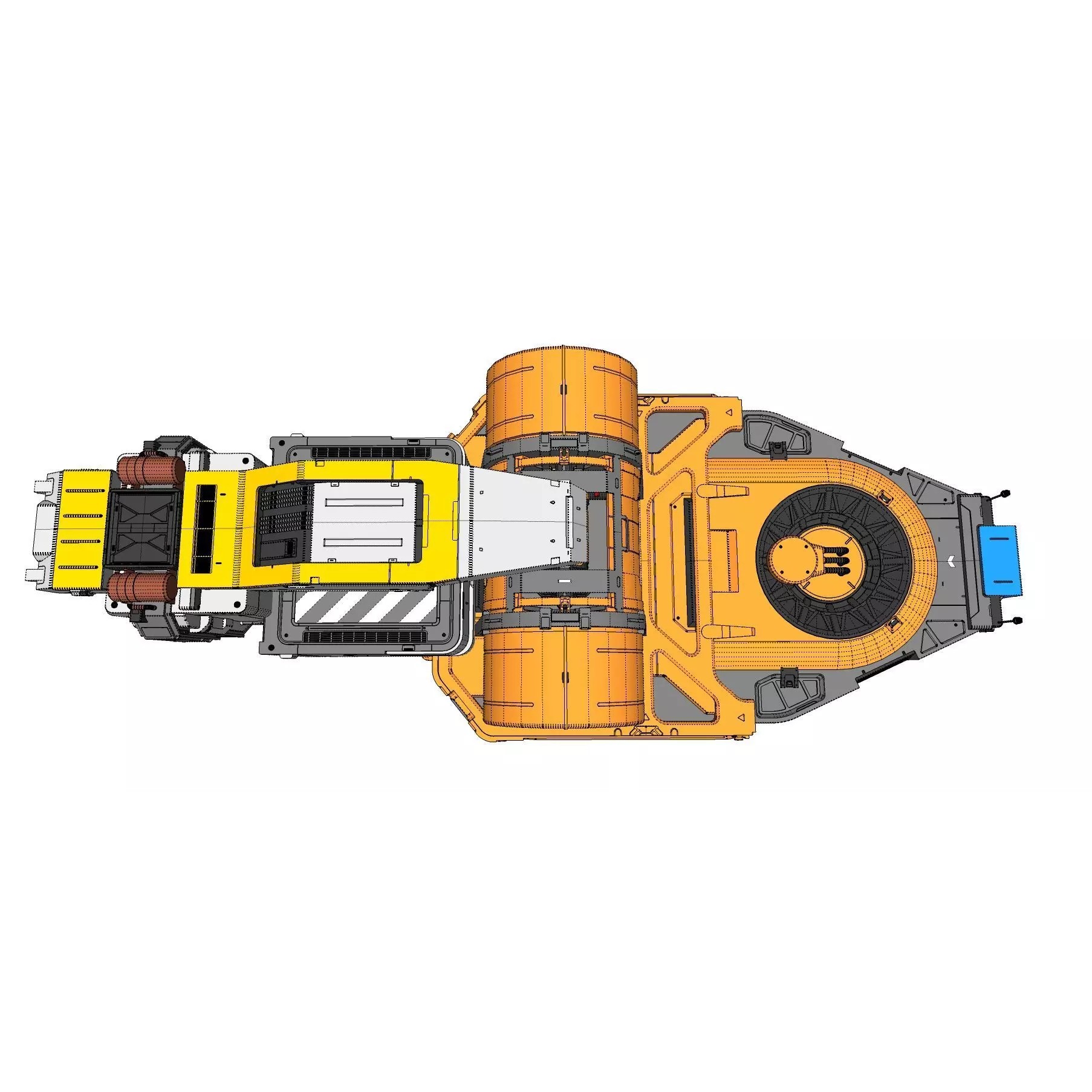 Sci-fi Architecture - Game-Ready 3D Model