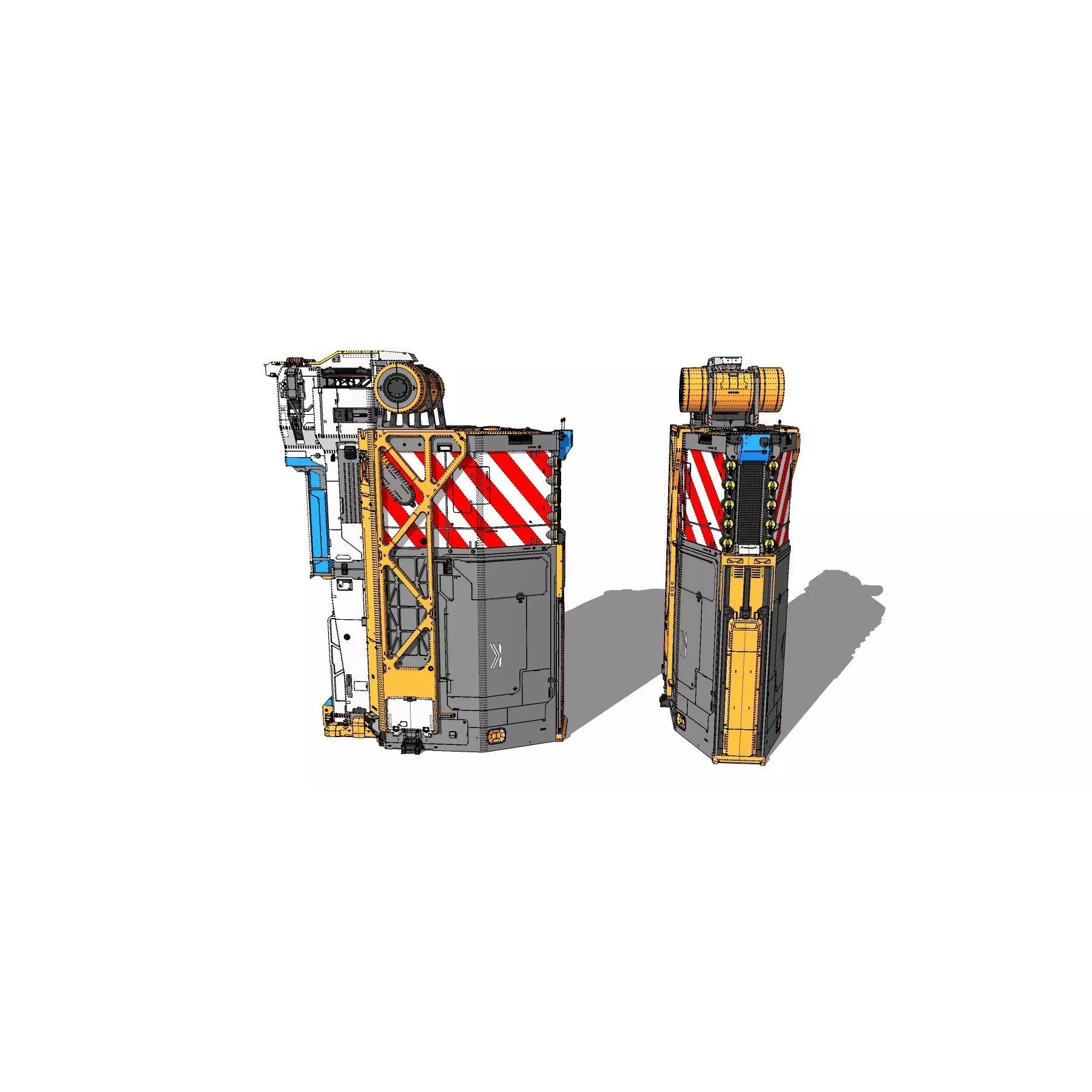 Sci-fi Architecture - Game-Ready 3D Model - View 24