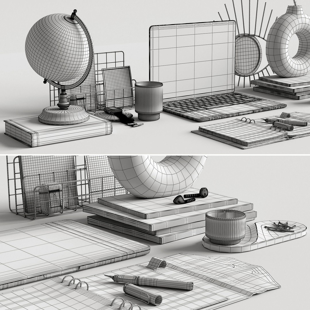 Apple MacBook Air 2022 3D Model – High Detail Office Workspace Asset, FBX - View 11