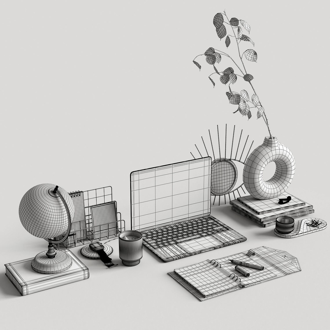Apple MacBook Air 2022 3D Model – High Detail Office Workspace Asset, FBX - View 13