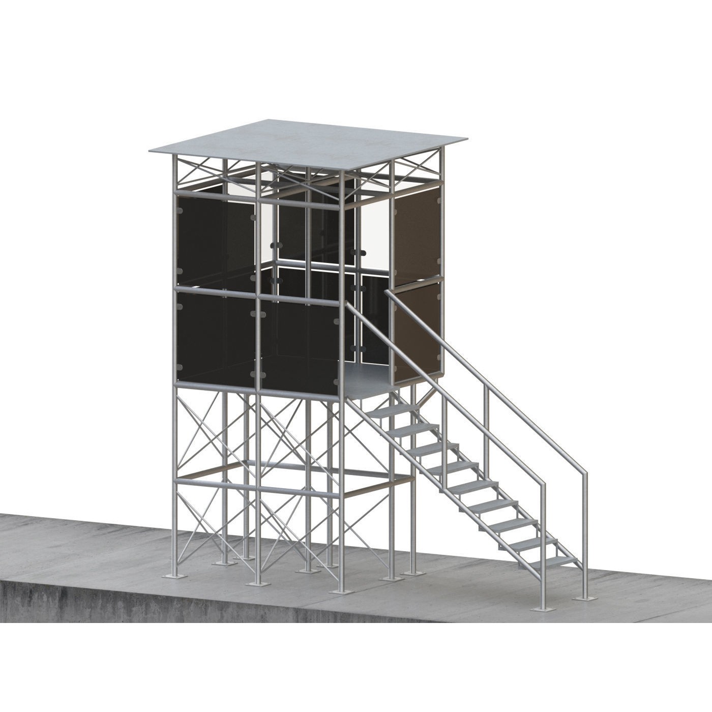 Bahrain International Circuit - Game-Ready 3D Model - View 26