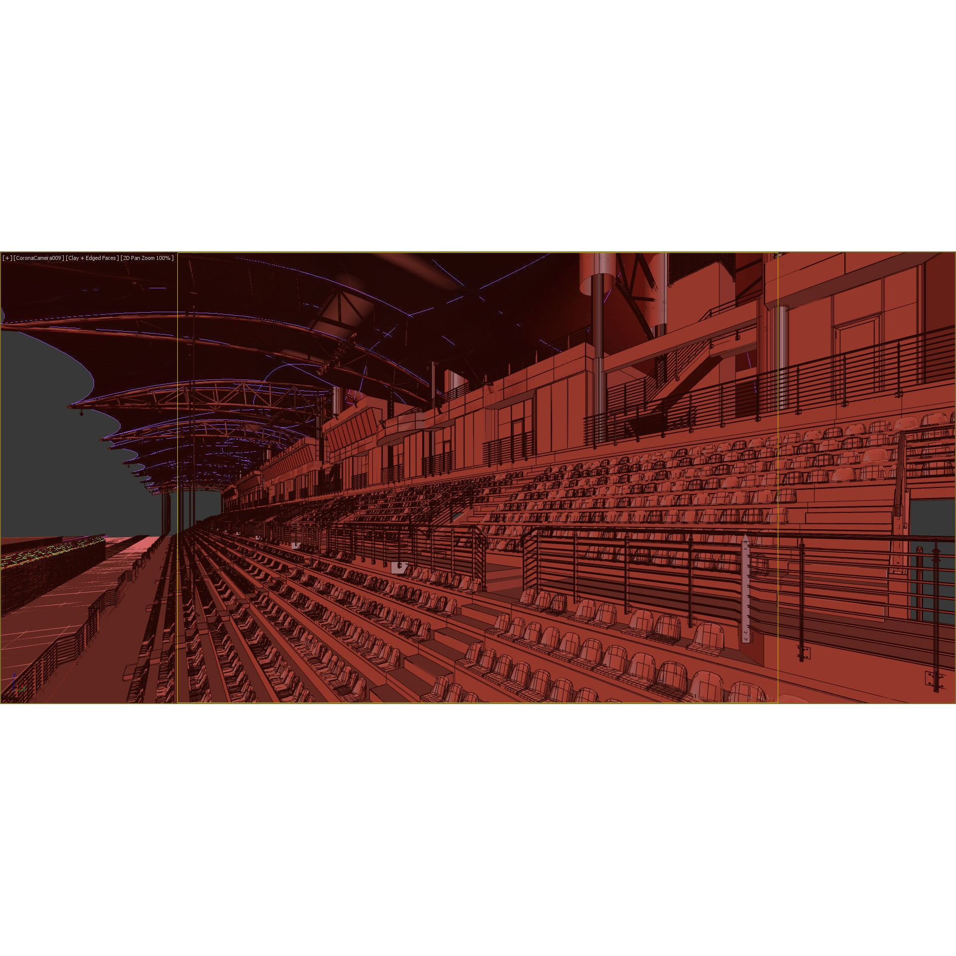 Bahrain International Circuit - Game-Ready 3D Model - View 42