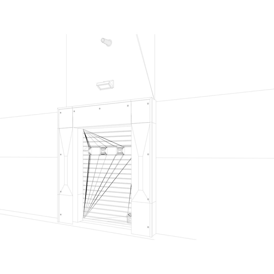Warehouse 3D Model – High Poly Industrial Building, Cinema4D - View 15