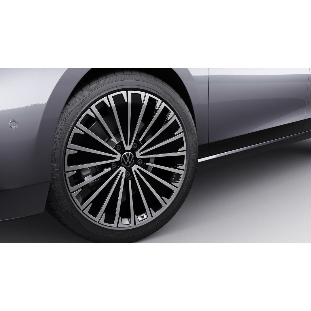 Volkswagen Passat Variant 2024 3D Model – Detailed Game-Ready Asset, FBX, OBJ - View 17