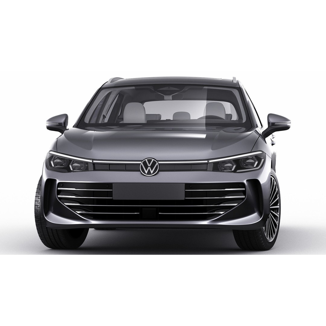 Volkswagen Passat Variant 2024 3D Model – Detailed Game-Ready Asset, FBX, OBJ - View 19