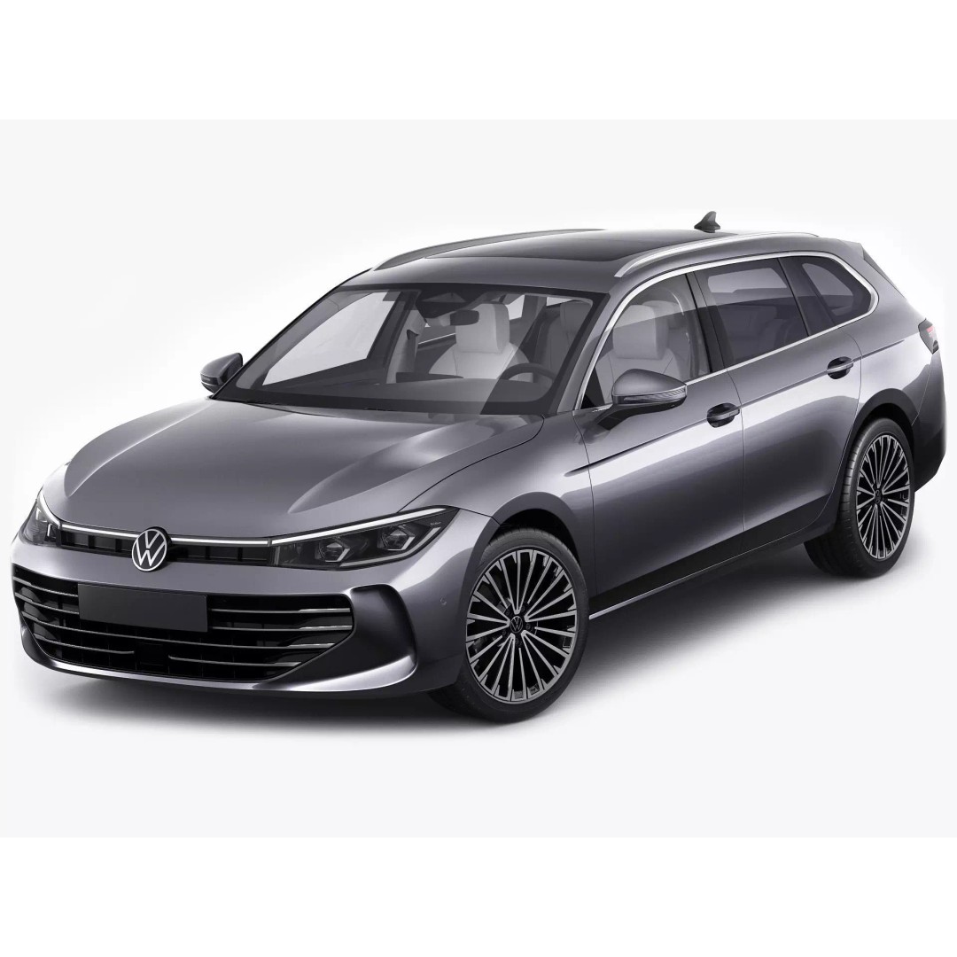 Volkswagen Passat Variant 2024 3D Model – Detailed Game-Ready Asset, FBX, OBJ - View 2