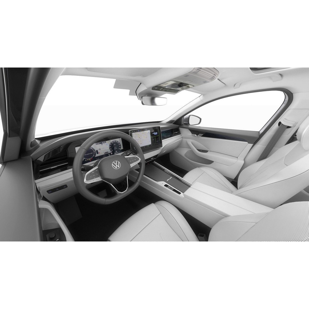 Volkswagen Passat Variant 2024 3D Model – Detailed Game-Ready Asset, FBX, OBJ - View 22