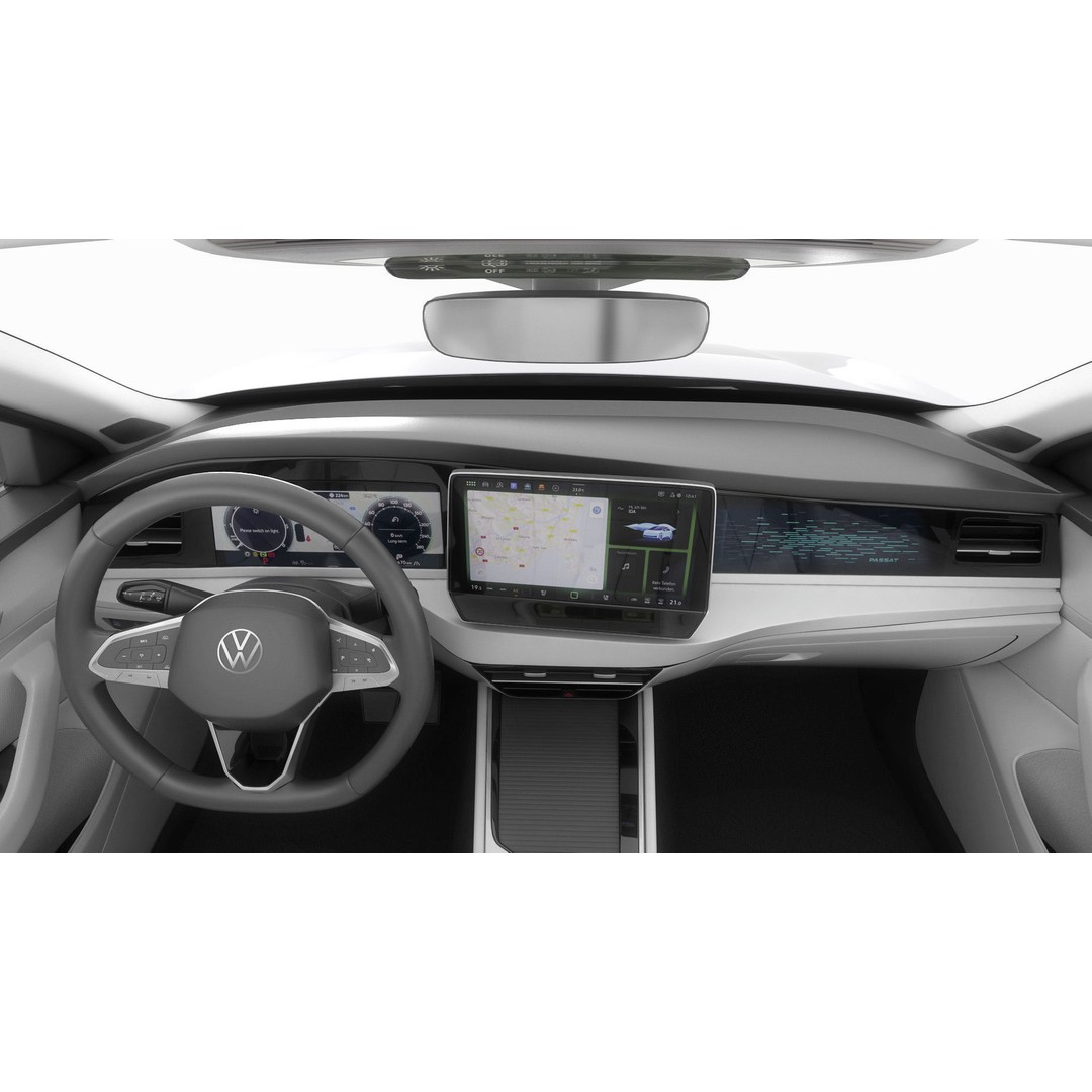Volkswagen Passat Variant 2024 3D Model – Detailed Game-Ready Asset, FBX, OBJ - View 24