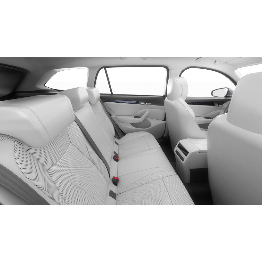 Volkswagen Passat Variant 2024 3D Model – Detailed Game-Ready Asset, FBX, OBJ - View 25