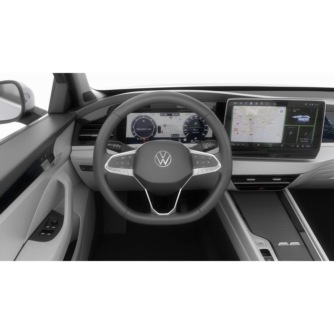 Volkswagen Passat Variant 2024 3D Model – Detailed Game-Ready Asset, FBX, OBJ - View 28