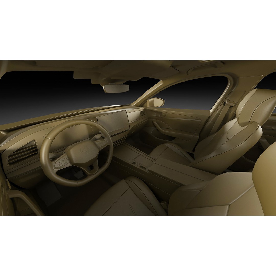 Volkswagen Passat Variant 2024 3D Model – Detailed Game-Ready Asset, FBX, OBJ - View 35