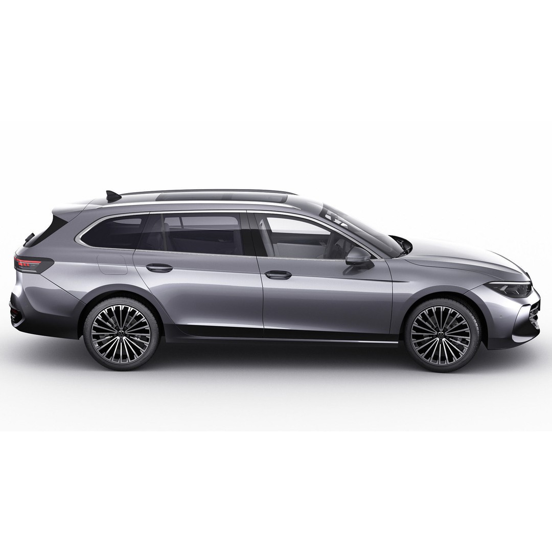Volkswagen Passat Variant 2024 3D Model – Detailed Game-Ready Asset, FBX, OBJ - View 8