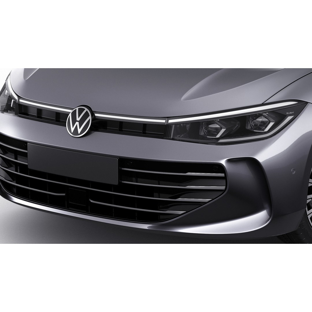 Volkswagen Passat Variant 2024 3D Model – Detailed Game-Ready Asset, FBX, OBJ - View 9