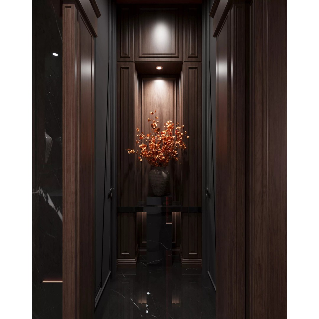 American Retro Lounge Bar 3D Model – Stylish Interior Asset, FBX - View 6