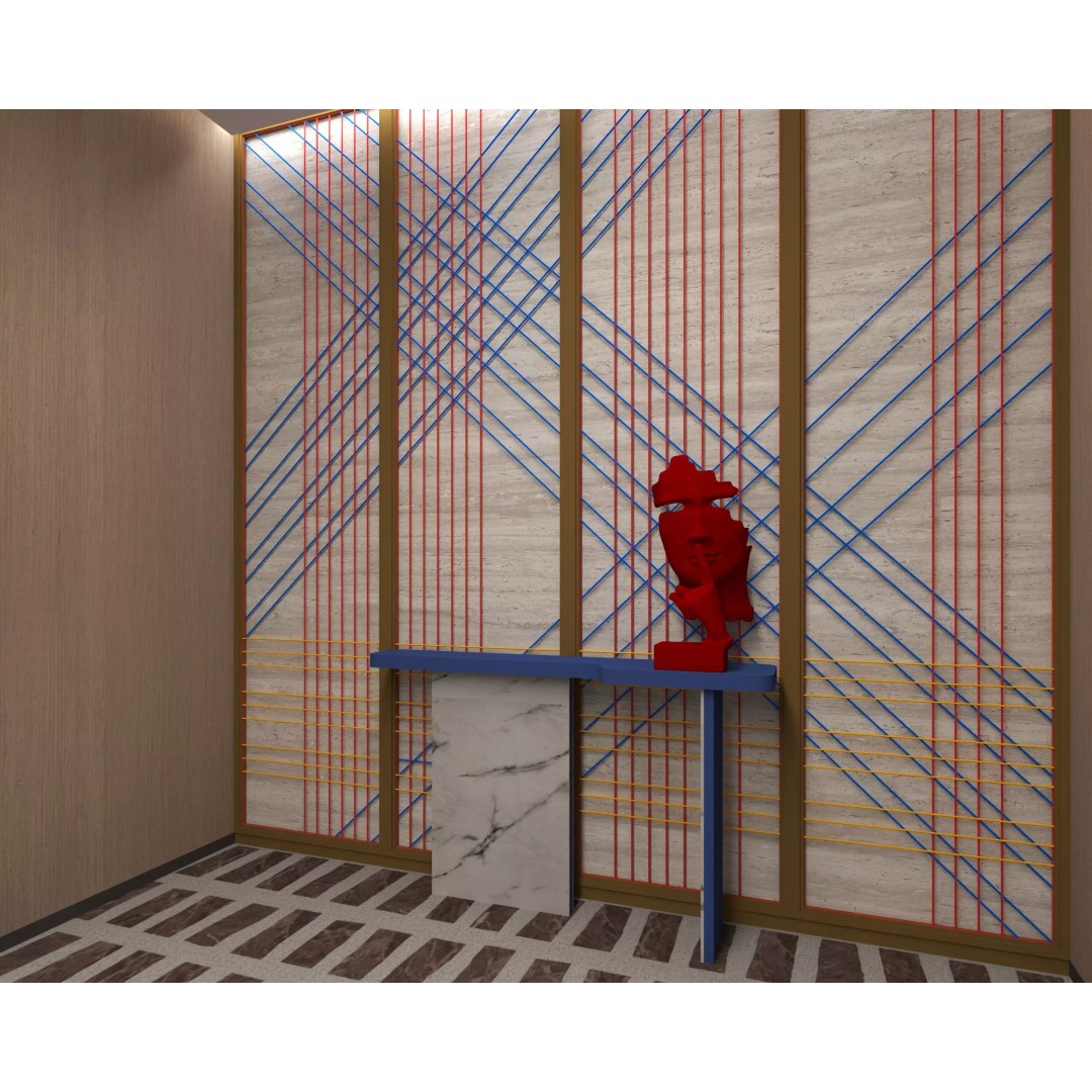 Elevator Room 3D Model – Low Poly Interior Asset, FBX, OBJ - View 7