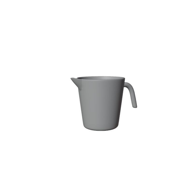Glass Measuring Cup 3D Model – Low Poly Kitchen Asset, FBX
