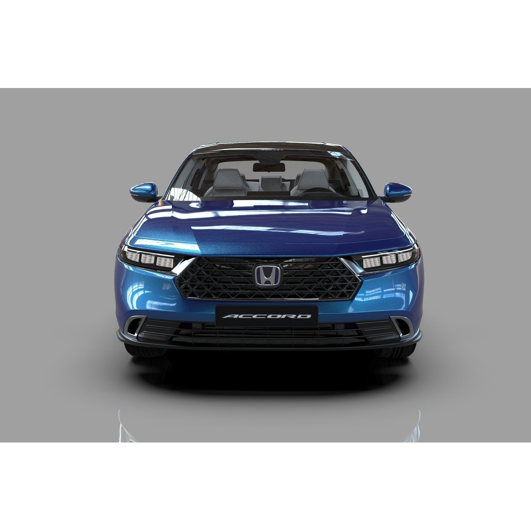 Honda Accord 2023 3D Model – High Poly Interior, FBX, OBJ, Blender - View 20