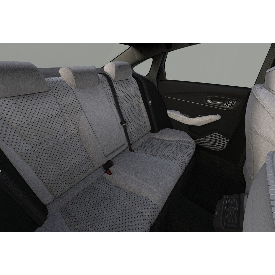 Honda Accord 2023 3D Model – High Poly Interior, FBX, OBJ, Blender - View 36