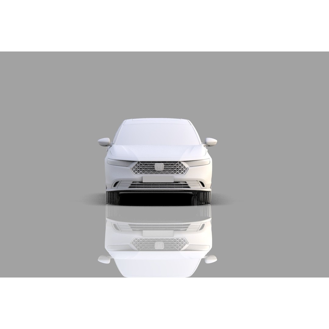 Honda Accord 2023 3D Model – High Poly Interior, FBX, OBJ, Blender - View 40