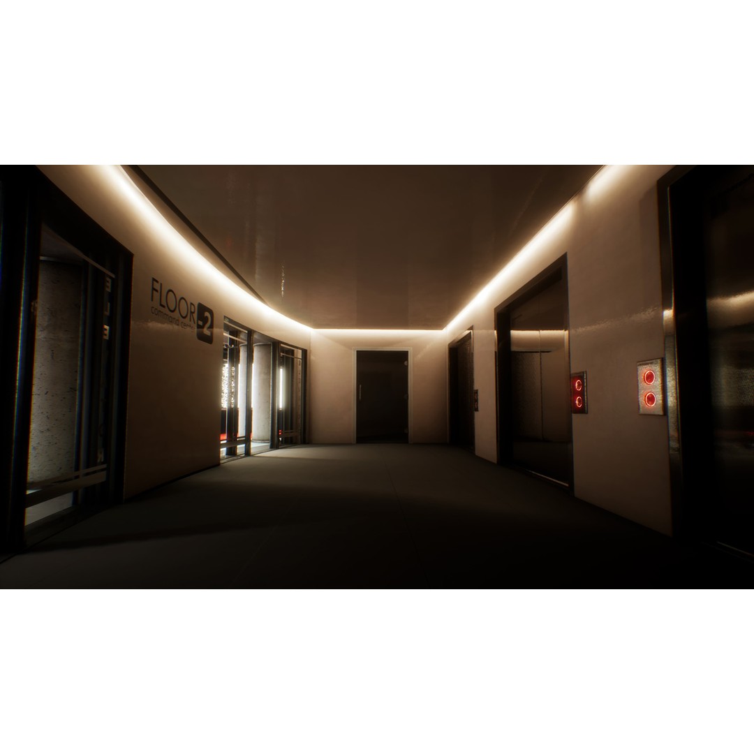 Command Center 3D Model – Low Poly Modular Environment for Unreal - View 15