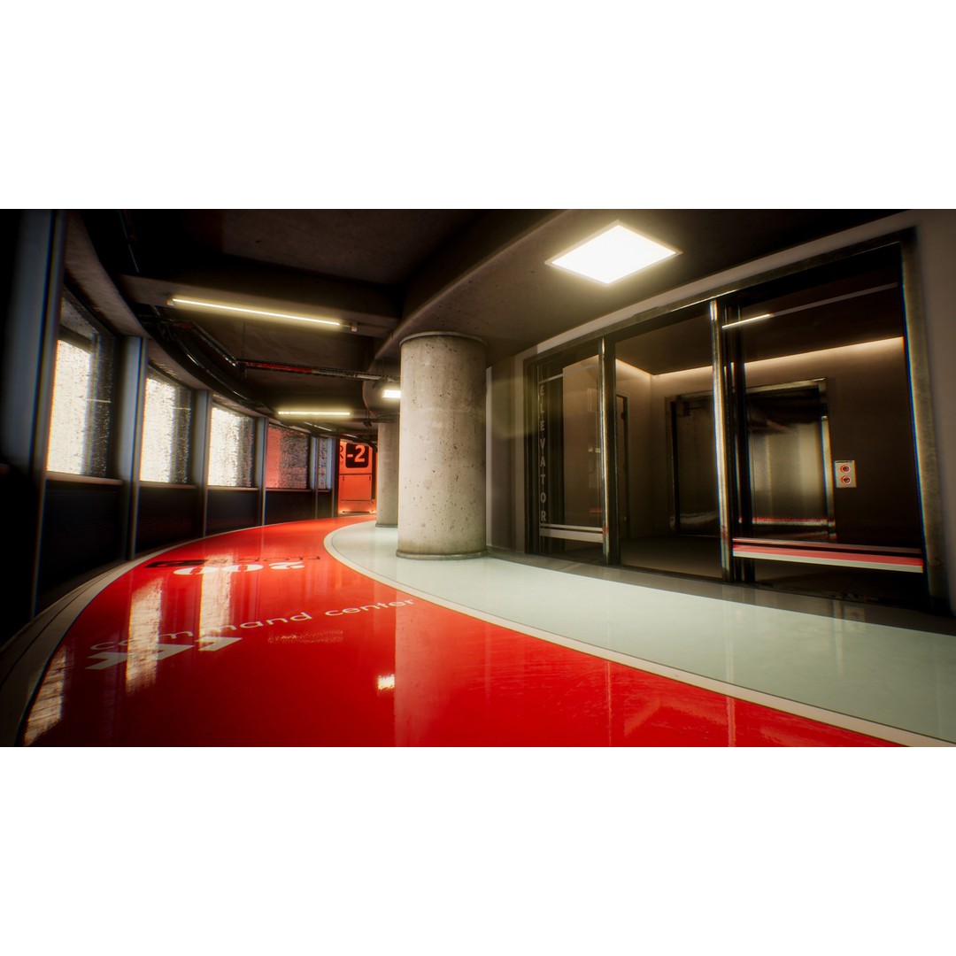 Command Center 3D Model – Low Poly Modular Environment for Unreal - View 16