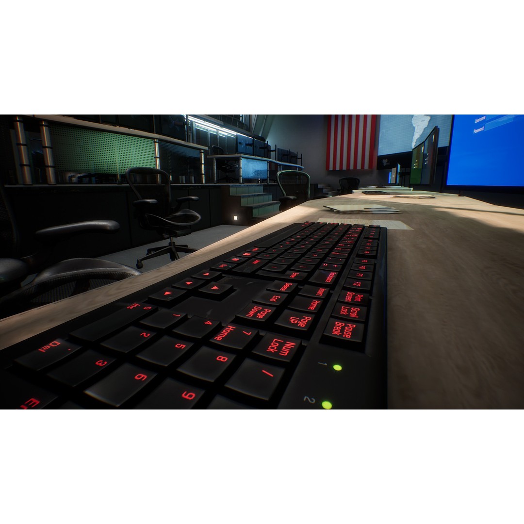 Command Center 3D Model – Low Poly Modular Environment for Unreal - View 5