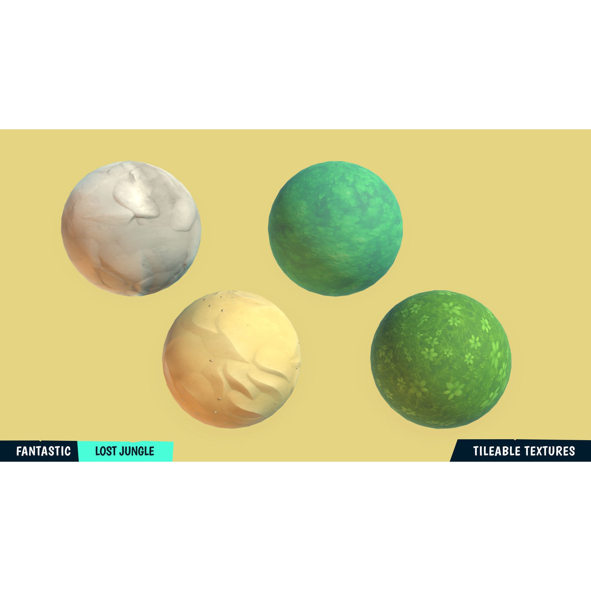 Lost Jungle - Low-Poly Game-Ready 3D Model