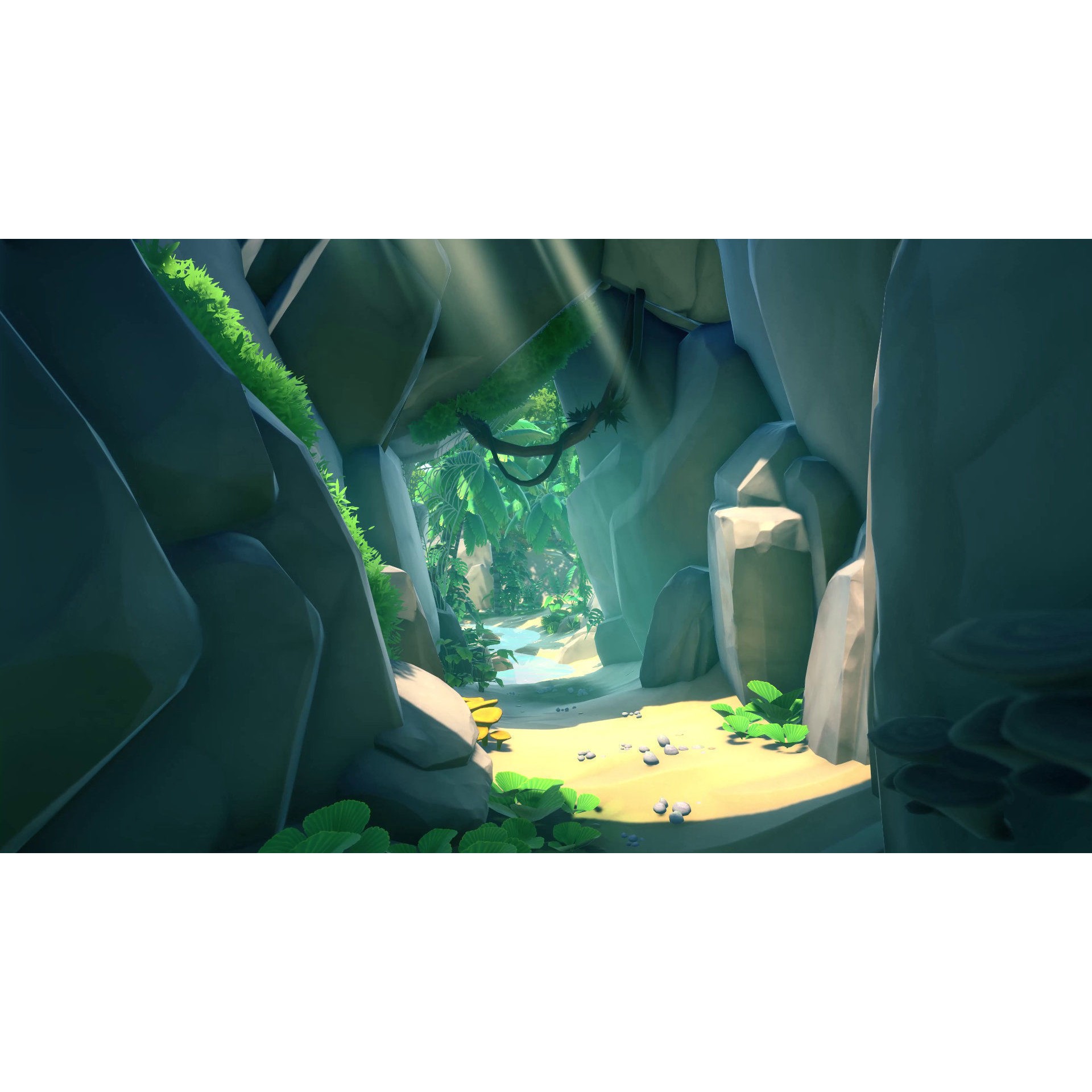 Lost Jungle - Low-Poly Game-Ready 3D Model - View 14