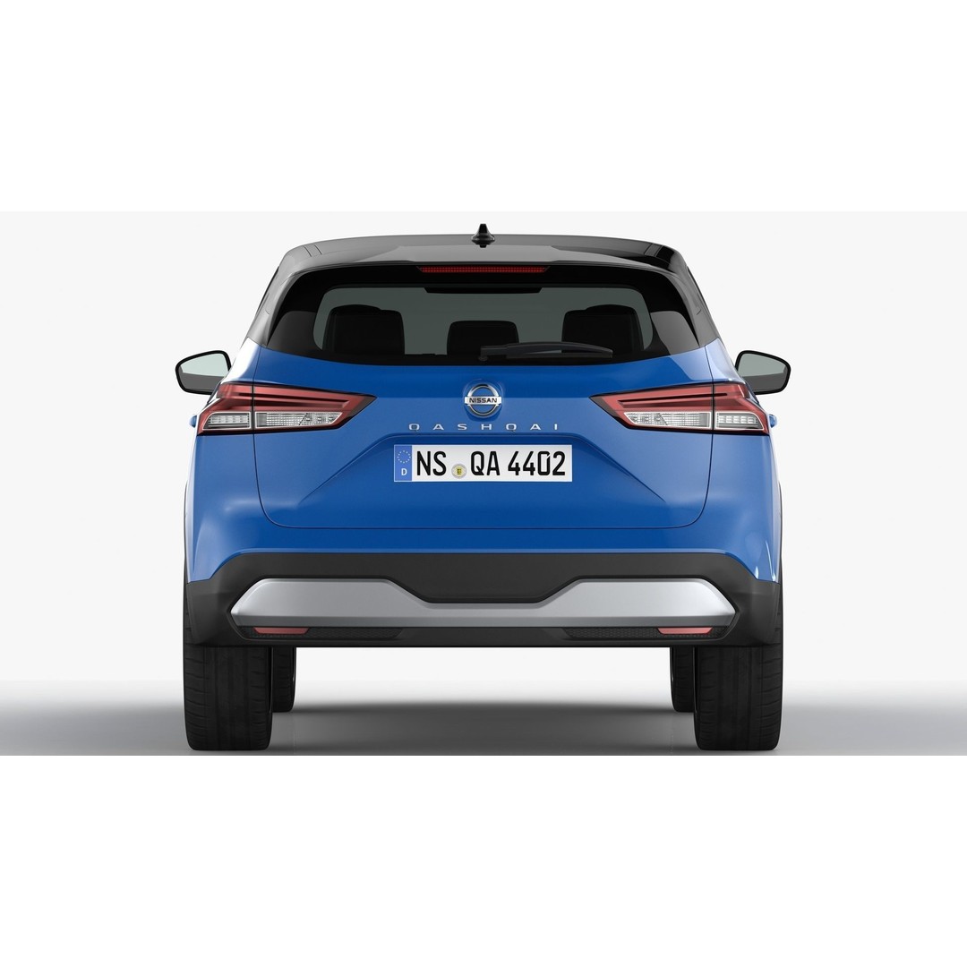 Nissan Qashqai 2022 3D Model – High Poly SUV Asset, FBX, OBJ - View 11