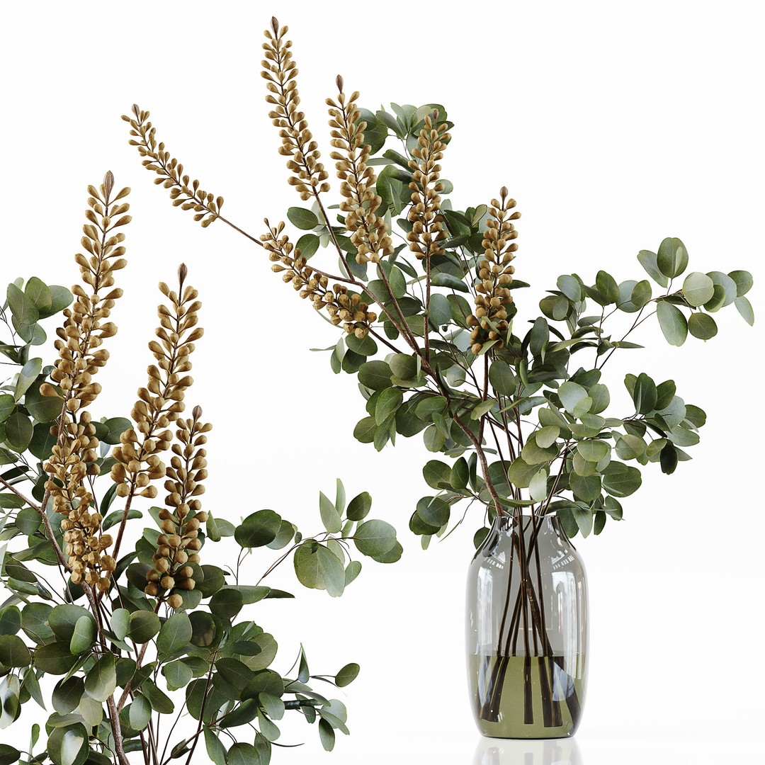 Indoor Plants 3D Model – Low Poly Collection for Interior Design - View 5
