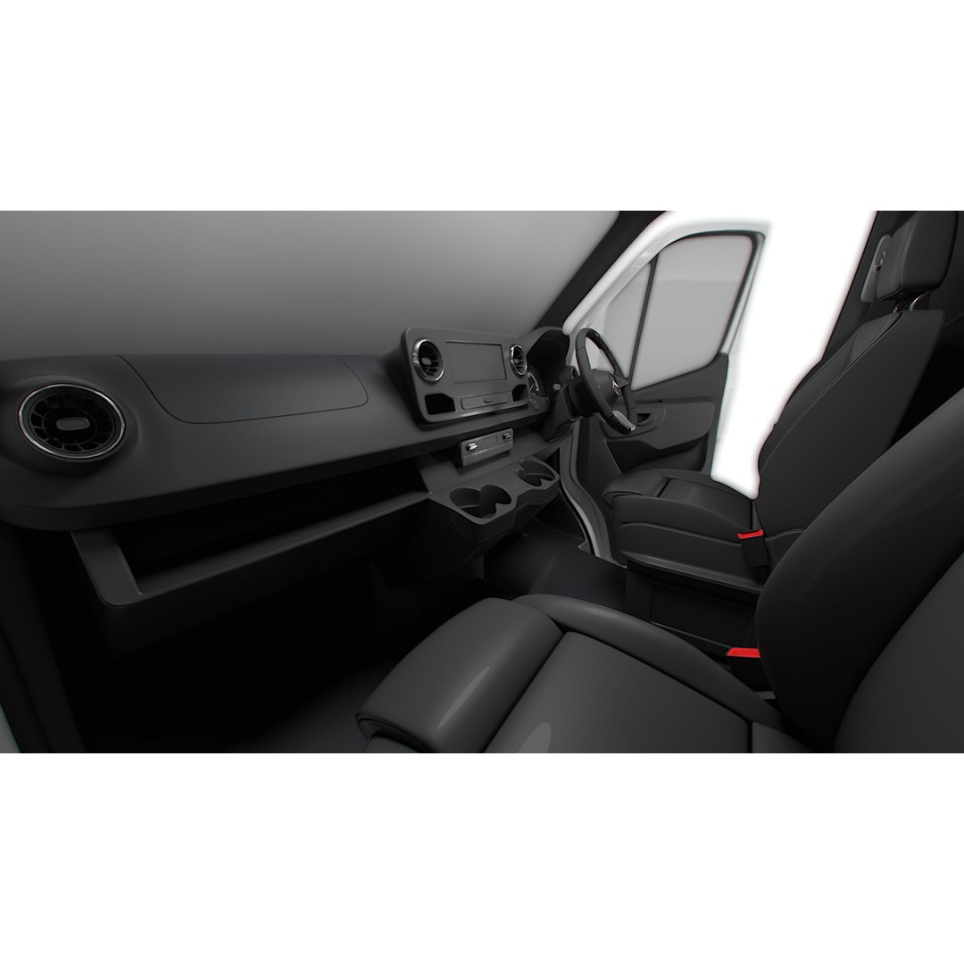 Mercedes Sprinter L3H2 RWD 3D Model – HQ Interior, Game-Ready FBX - View 16