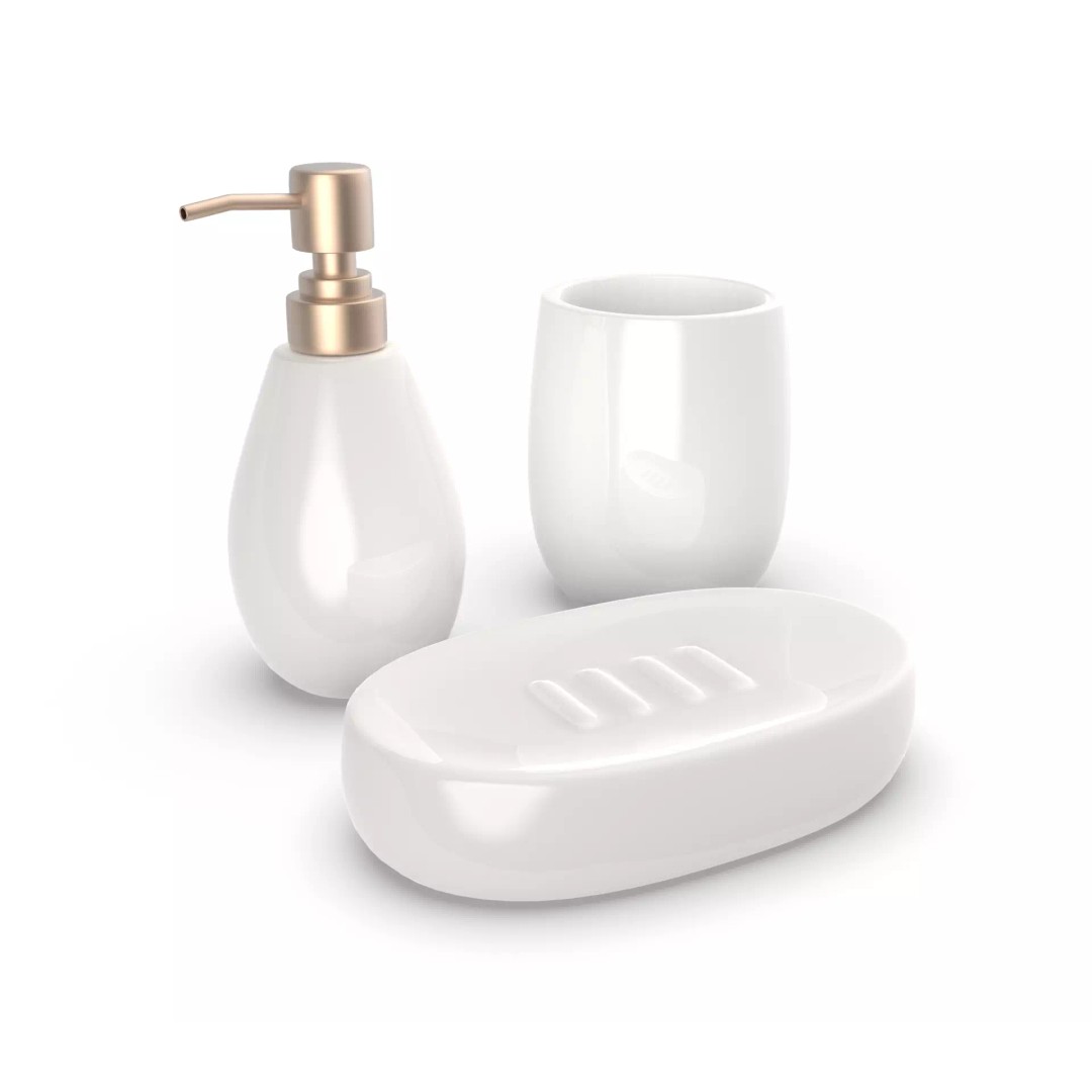 Bathroom Accessories 3D Model – PBR Materials, FBX & OBJ Formats - View 2