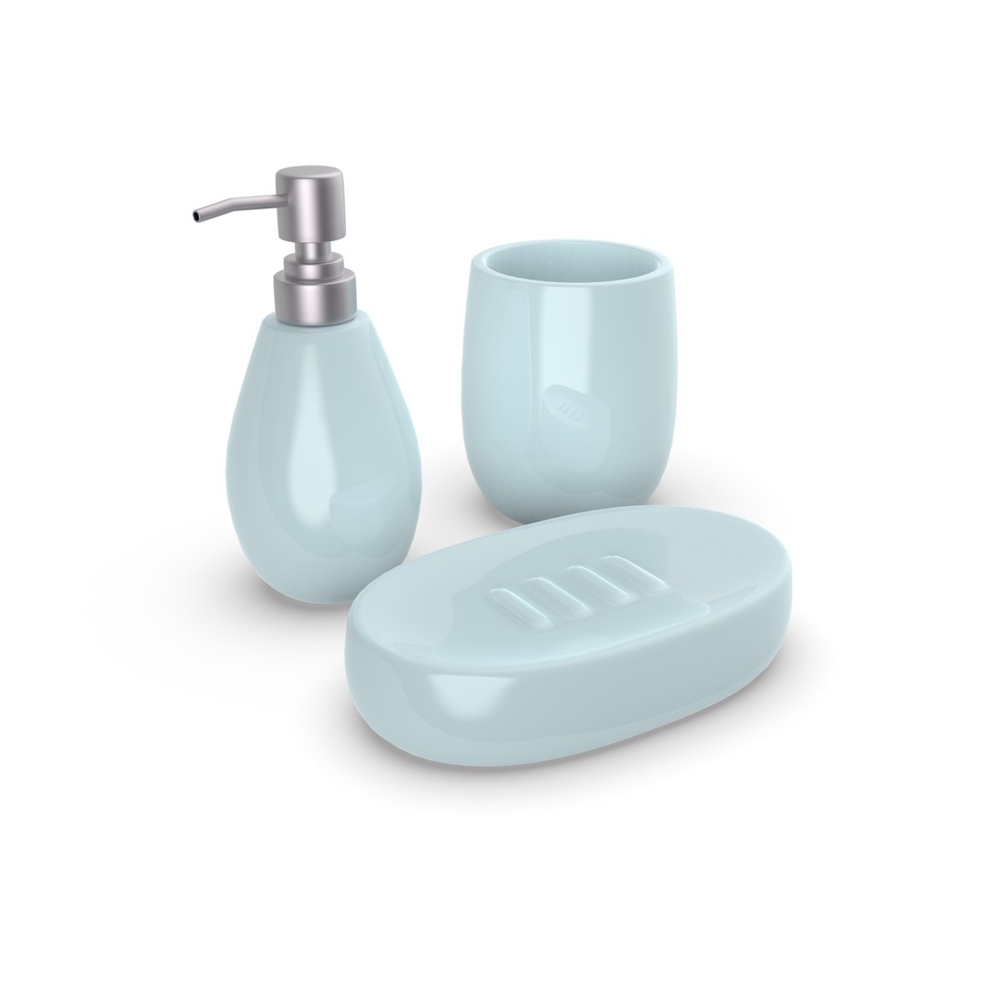 Bathroom Accessories 3D Model – PBR Materials, FBX & OBJ Formats - View 3