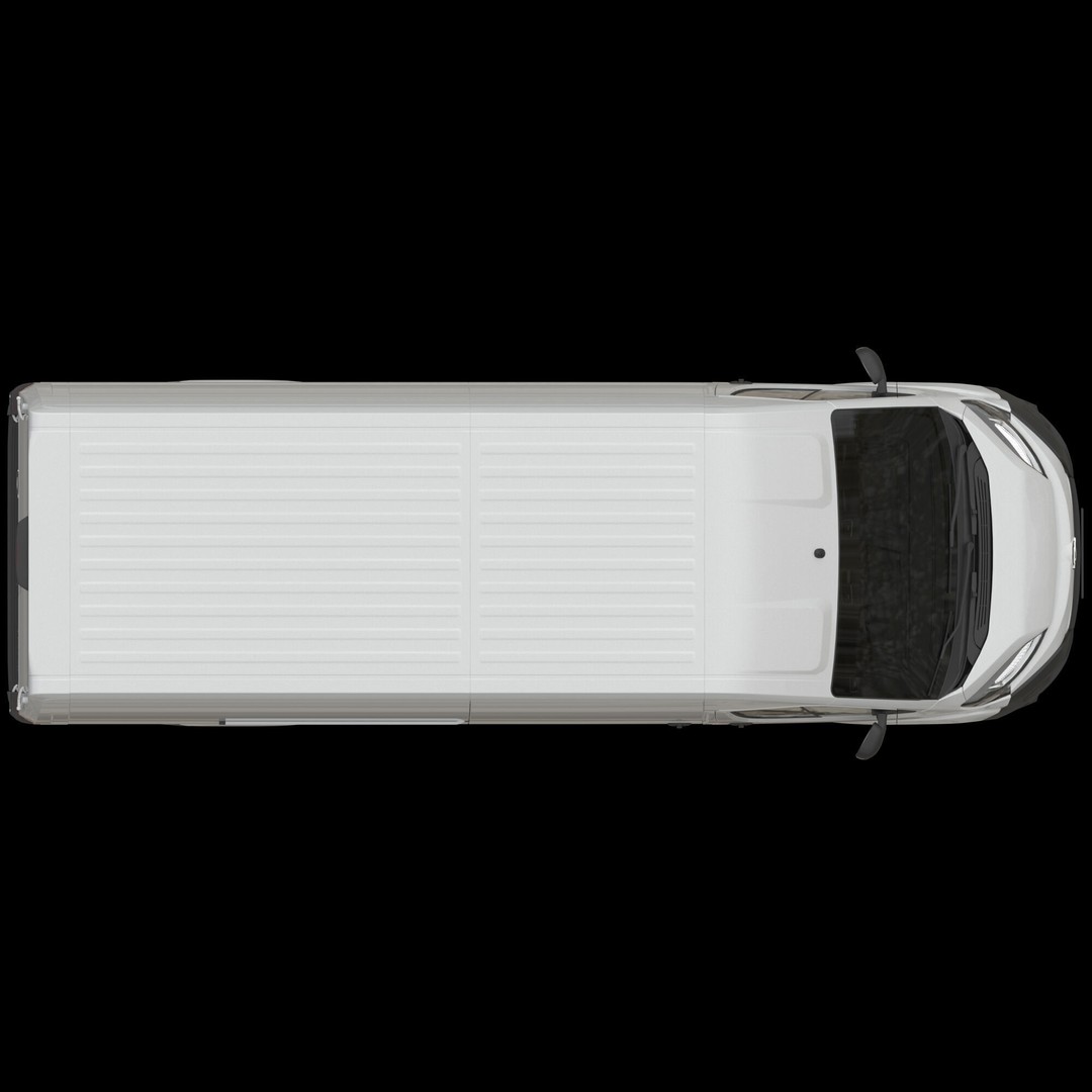 Opel Movano L4H2 3D Model – Detailed Cargo Van Interior, FBX - View 13