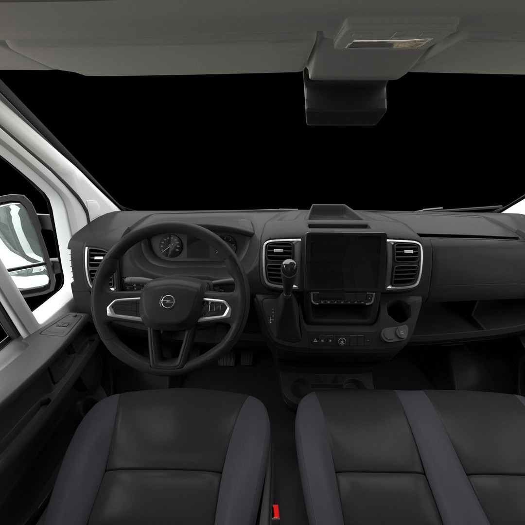 Opel Movano L3H3 3D Model – High Poly Detailed Vehicle, FBX, OBJ - View 26
