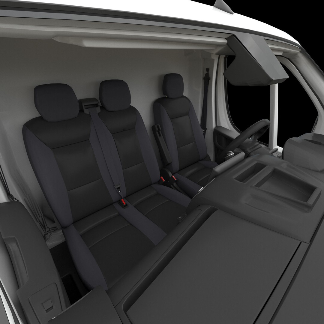 Opel Movano L3H3 3D Model – High Poly Detailed Vehicle, FBX, OBJ - View 29