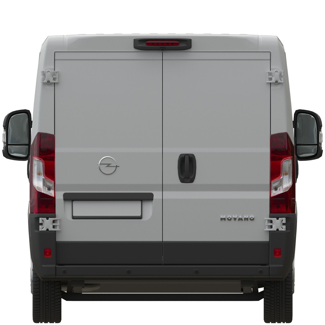 2024 Opel Movano 3D Model – Detailed Interior Low Roof Van, FBX, OBJ - View 10