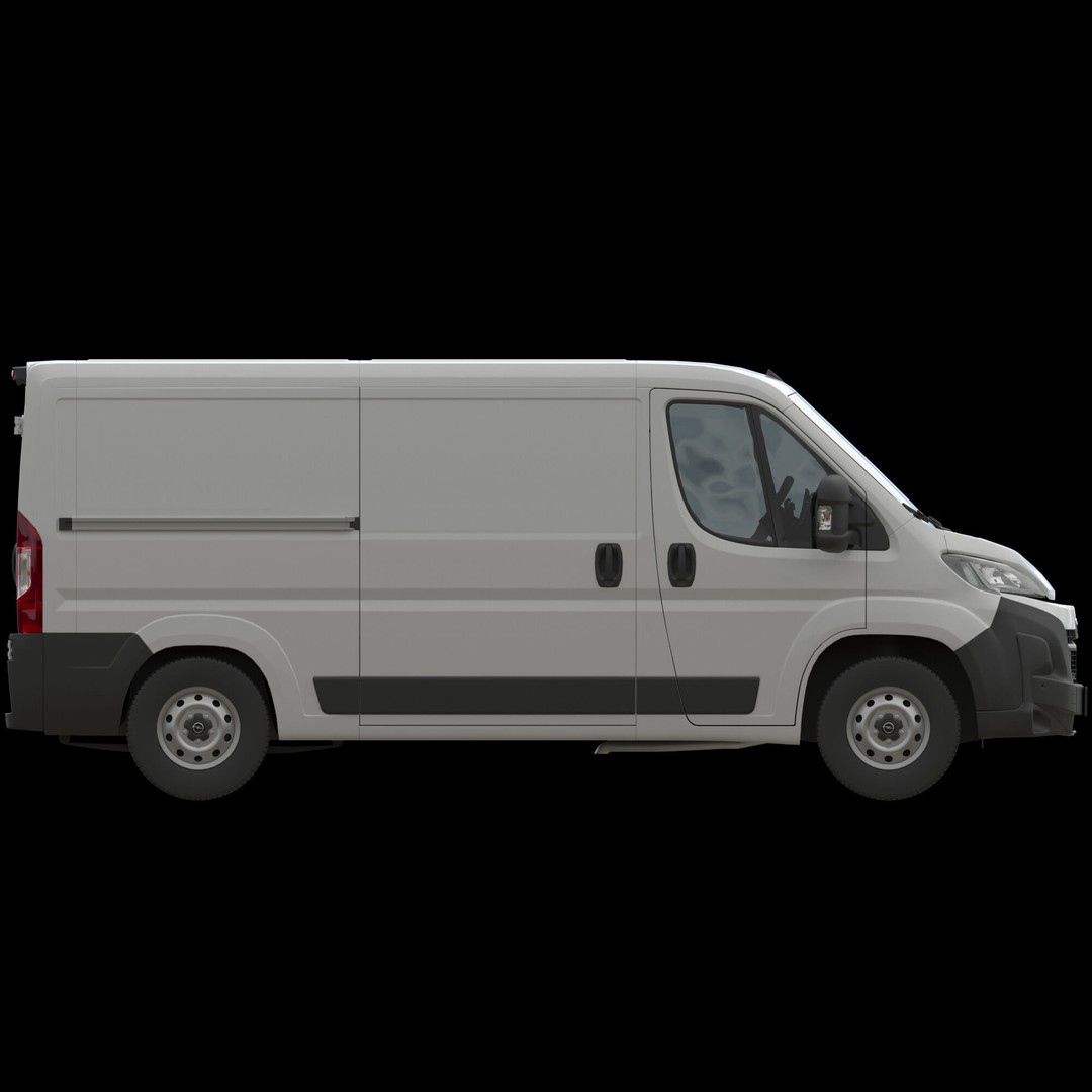 2024 Opel Movano 3D Model – Detailed Interior Low Roof Van, FBX, OBJ - View 11