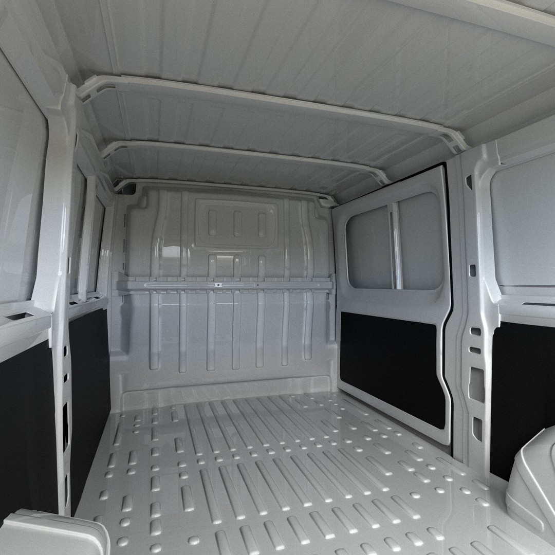 2024 Opel Movano 3D Model – Detailed Interior Low Roof Van, FBX, OBJ - View 25