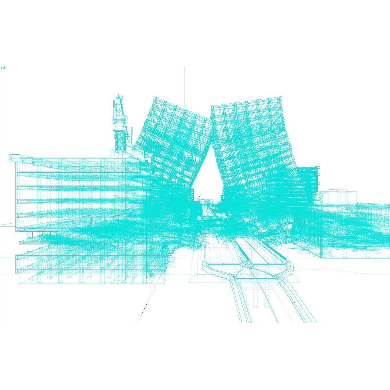 Ruined Cityscape - Game-Ready 3D Model - View 32