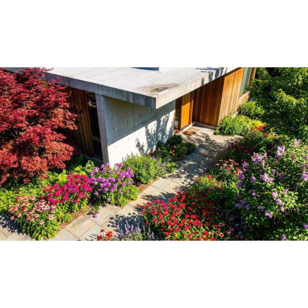 North America Garden 3D Model – PBR Plant Asset, FBX Format - View 3