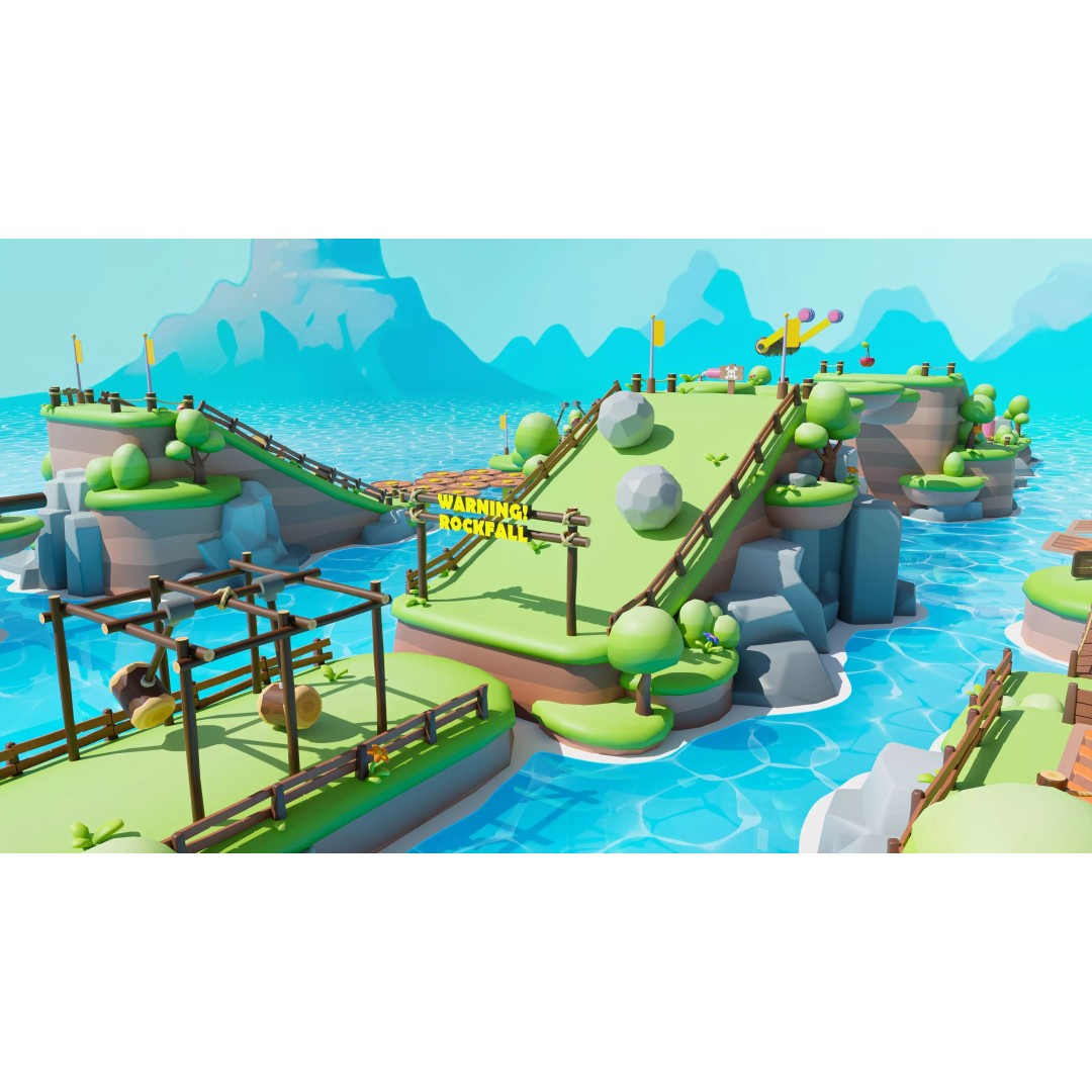 Platformer Deathrun 3D Model – Low Poly Game Asset, FBX, PBR - View 11