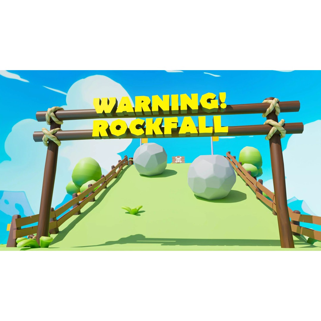 Platformer Deathrun 3D Model – Low Poly Game Asset, FBX, PBR - View 12