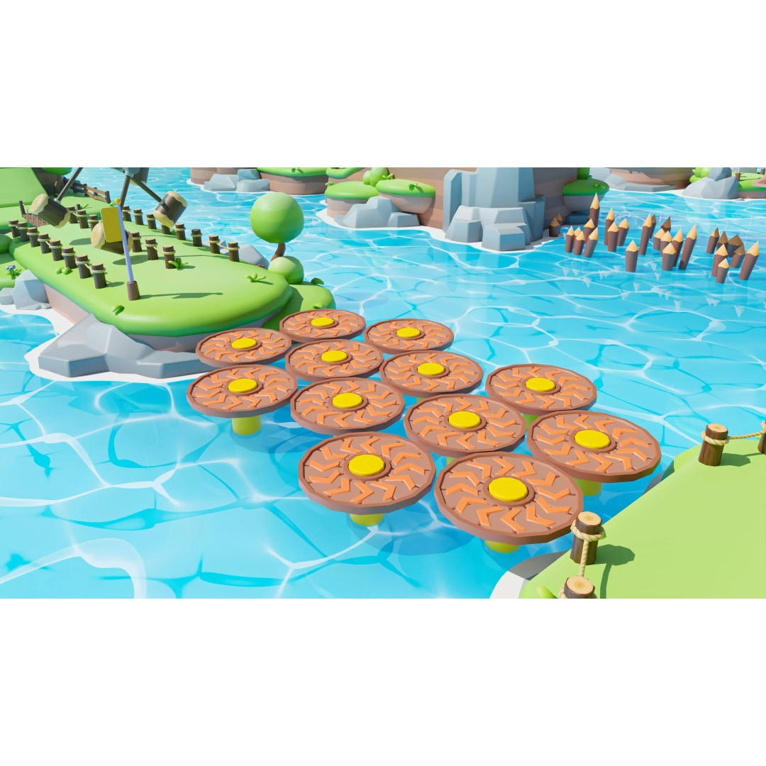 Platformer Deathrun 3D Model – Low Poly Game Asset, FBX, PBR - View 31