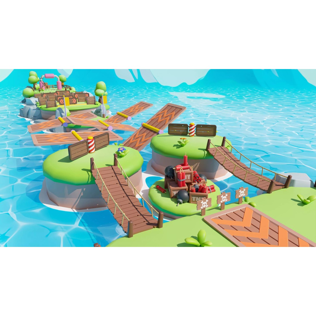 Platformer Deathrun 3D Model – Low Poly Game Asset, FBX, PBR - View 32