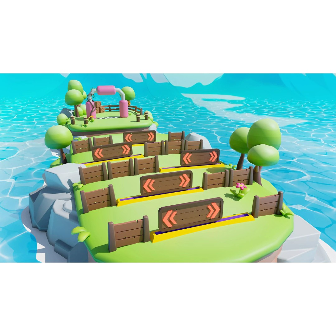 Platformer Deathrun 3D Model – Low Poly Game Asset, FBX, PBR - View 33