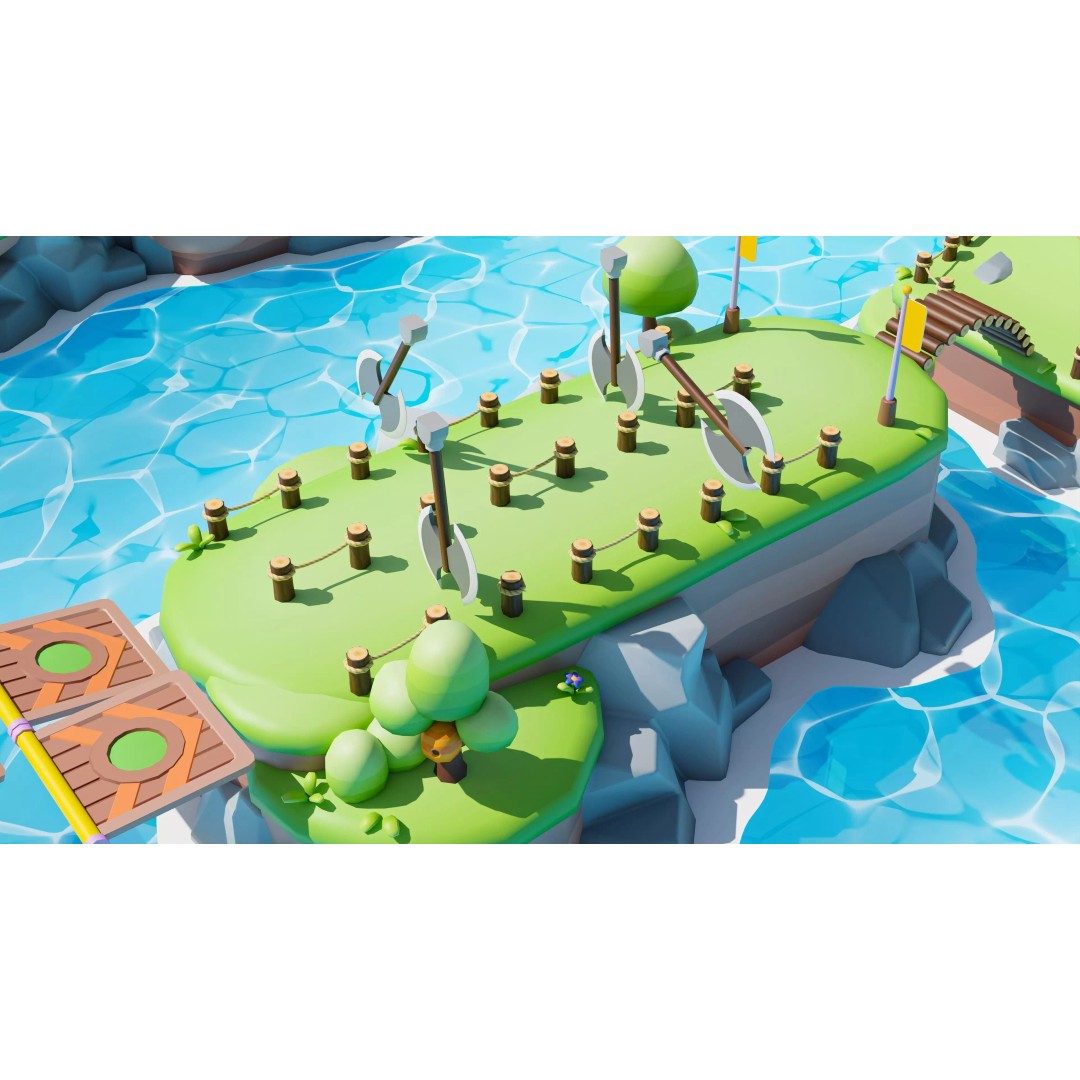 Platformer Deathrun 3D Model – Low Poly Game Asset, FBX, PBR - View 41